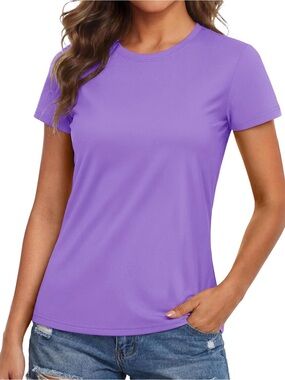 Women's Short Sleeve Tee - Purple